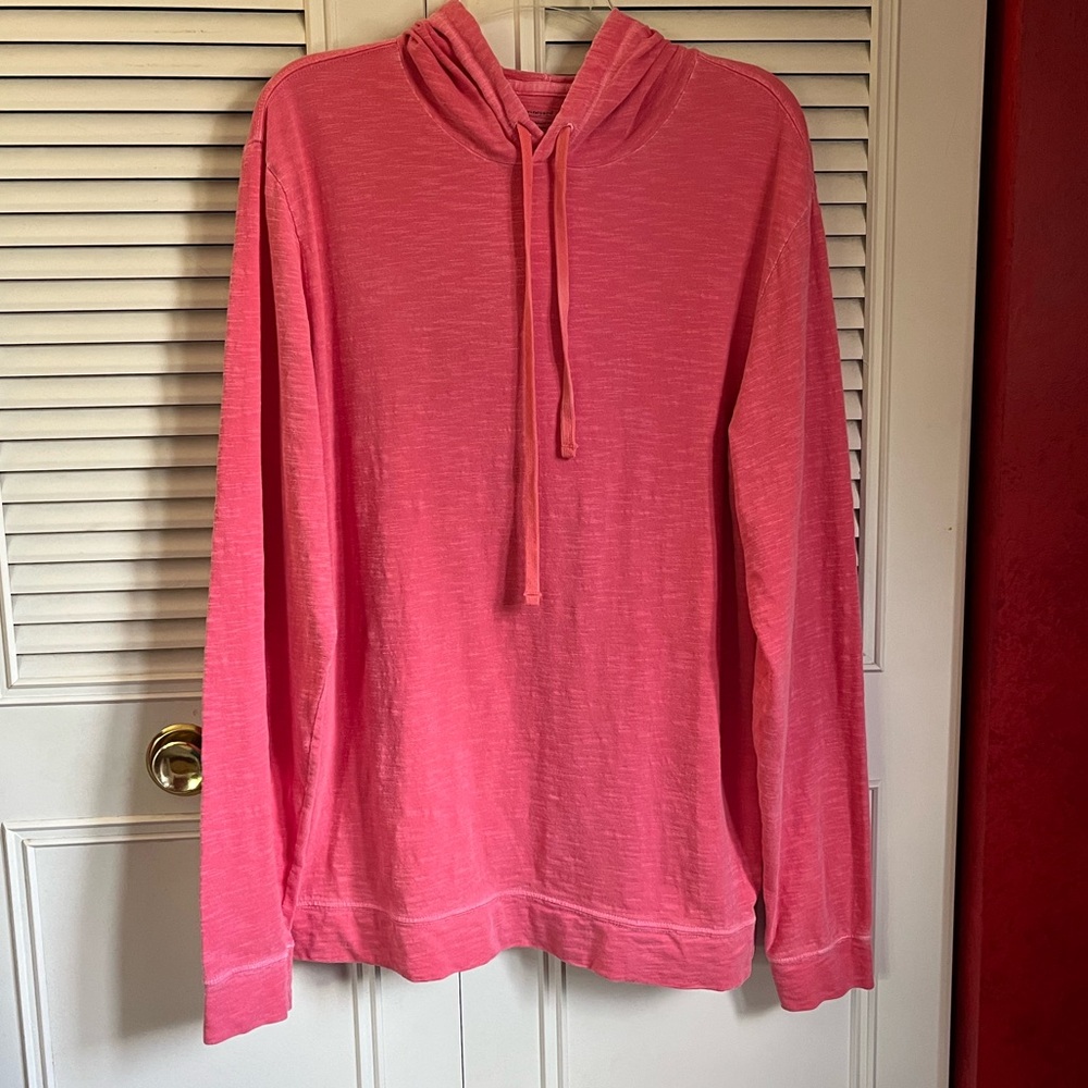 Vineyard Vines Island Hoodie in Lobster Reef  Sz M